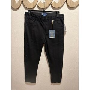 Democracy Black Jeans High Rise Size 16 missing few rhingstones
